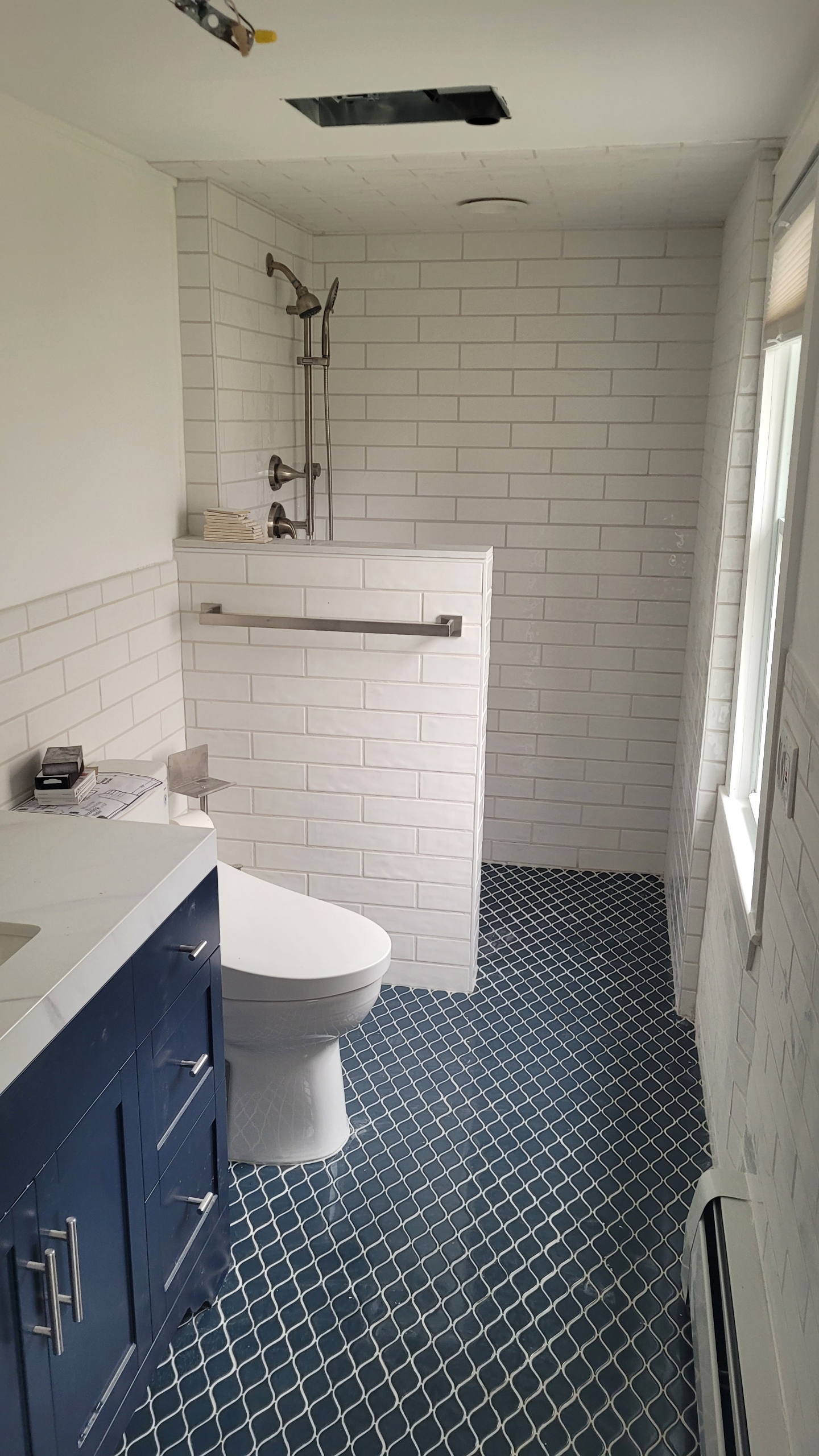Luxury bathroom plumbing installation by Zompa Plumbing & Heating